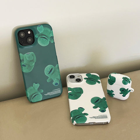 [THENINEMALL] Pattern Raptor Tumbling Hard Phone Case (2 types)