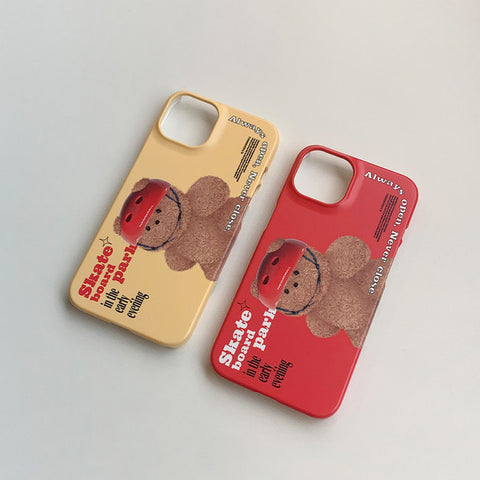 [THENINEMALL] Big Gummy Skateboarder Hard Phone Case (2 types)