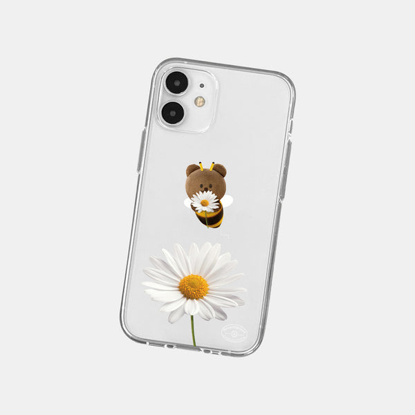 [DEEPING CASE] 꽃 따는 꿀벌 Jelly Case