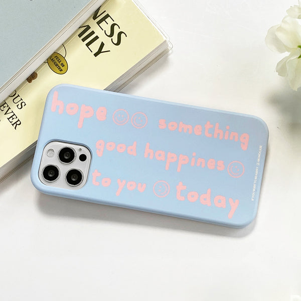 [MOMO CASE] 527 Hope썸띵(핑크) Phone Case