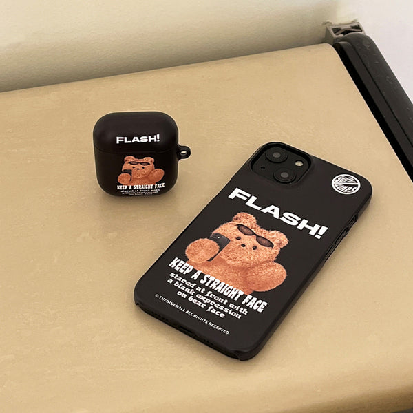 [THENINEMALL] Gummy Basic Flash Hard Phone Case (2 types)