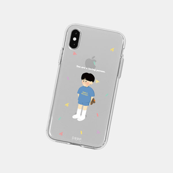 [DEEPING CASE] 러빙펄슨 보이 Jelly Case