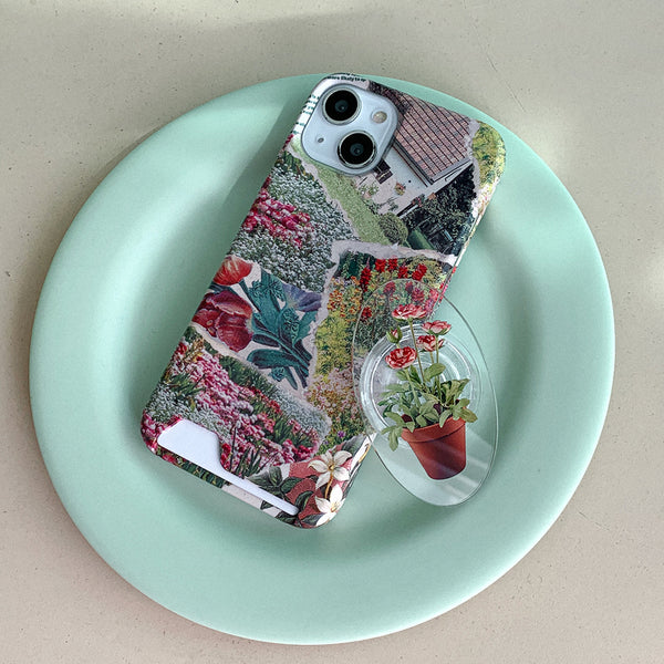 [Mademoment] Collage Garden Design Phone Case