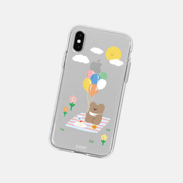 [DEEPING CASE] 애기귤곰 피크닉 Jelly Case