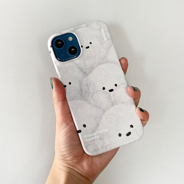 [THENINEMALL] Huddling Ppokku Hard Phone Case (2 types)