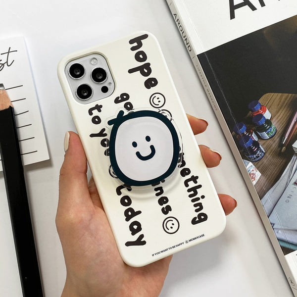 [MOMO CASE] 528 Hope썸띵(블랙) Phone Case