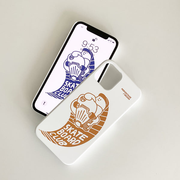 [PERCENTAGE] Skate Board Club Phone Case (4 Types)