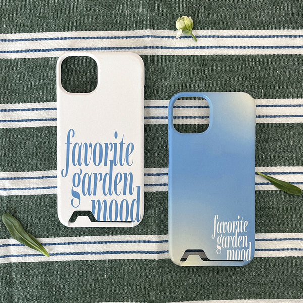 [Mademoment] Garden Mood Design Phone Case