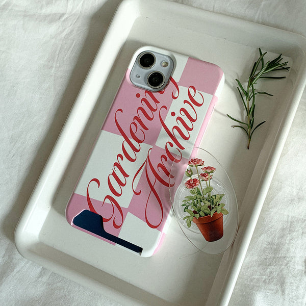 [Mademoment] Gardening Archive Design Phone Case