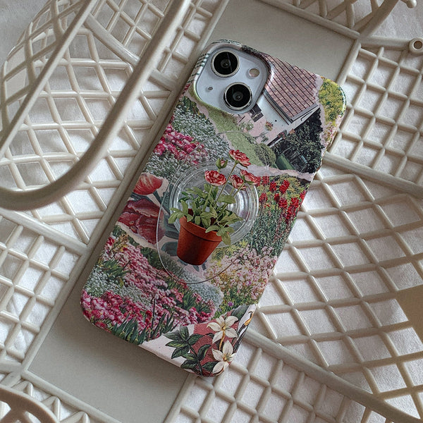 [Mademoment] Collage Garden Design Phone Case