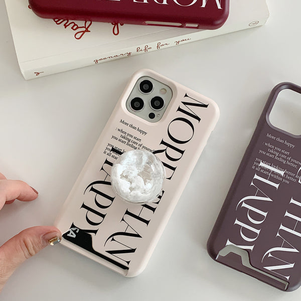 [Mademoment] 모어댄어텀 디자인 Phone Case