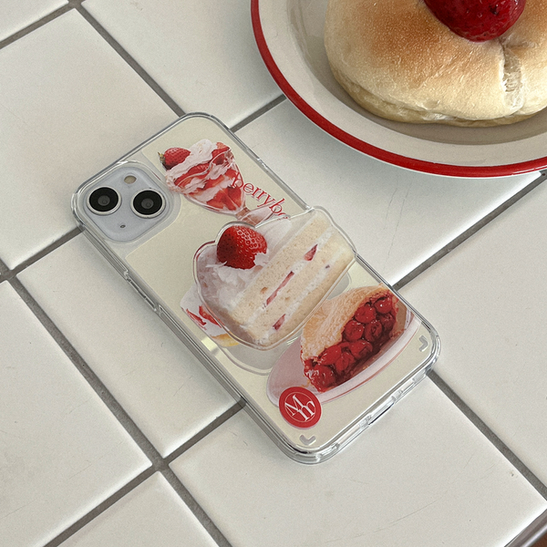 [Mademoment] Taste Sweet Design Glossy Mirror Phone Case