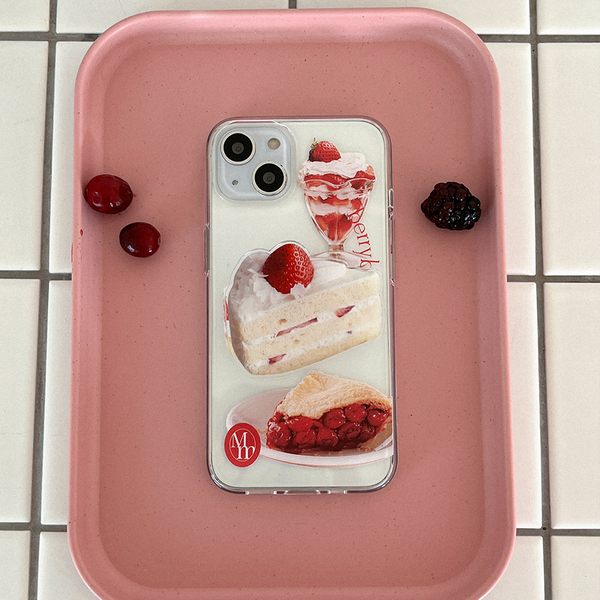 [Mademoment] Taste Sweet Design Clear Phone Case (4 Types)