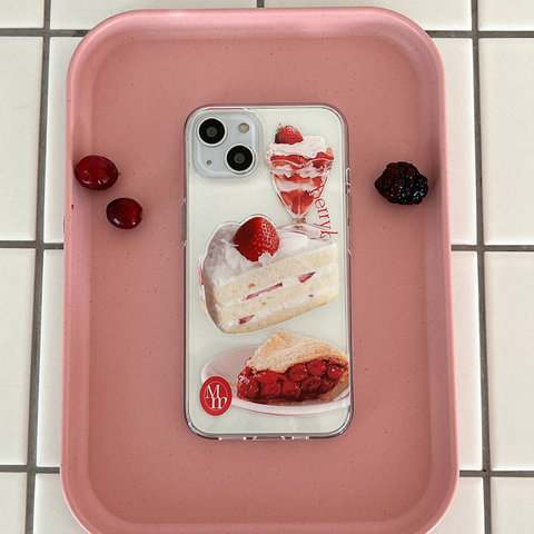 [Mademoment] Taste Sweet Design Clear Phone Case (4 Types)