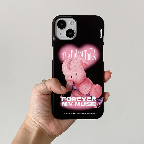 [THENINEMALL] Pink Muse Windy Hard Phone Case (2 types)