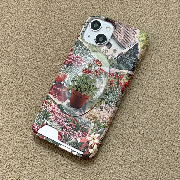 [Mademoment] Collage Garden Design Phone Case