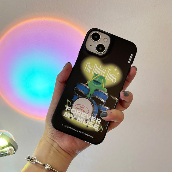 [THENINEMALL] Green Muse Raptor Hard Phone Case (2 types)