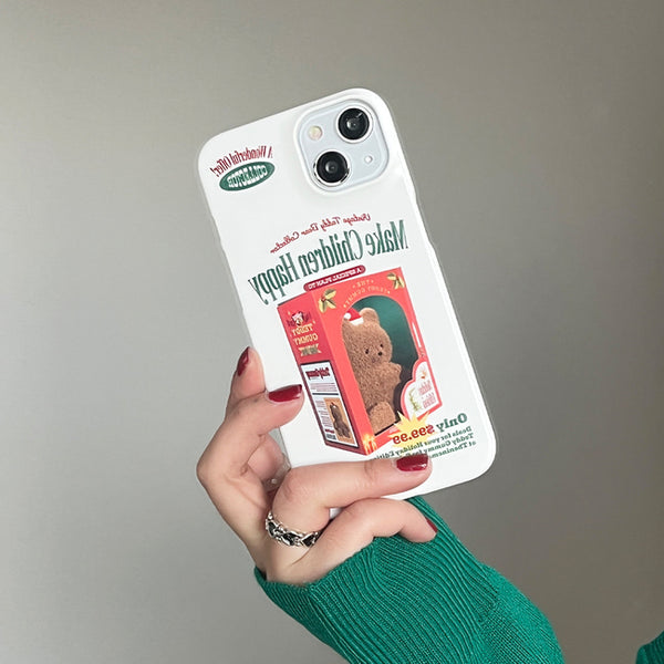 [THENINEMALL] Holiday Edition Gummy Hard Phone Case (2 types)