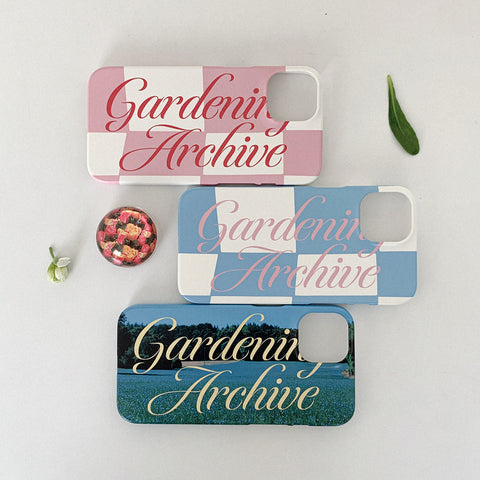 [Mademoment] Gardening Archive Design Phone Case