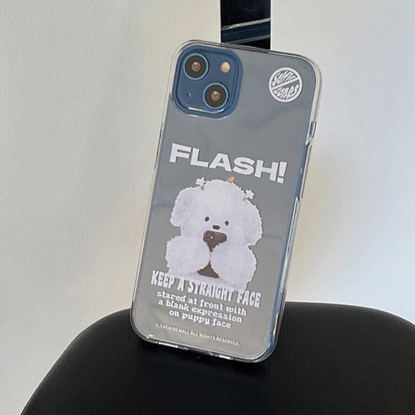 [THENINEMALL] Ppokku Basic Flash Clear Phone Case (3 types)