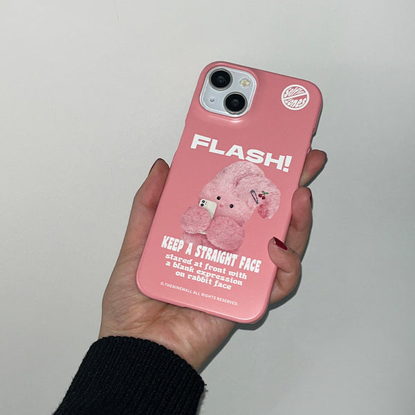 [THENINEMALL] Windy Basic Flash Hard Phone Case (2 types)