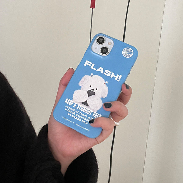 [THENINEMALL] Ppokku Basic Flash Hard Phone Case (2 types)