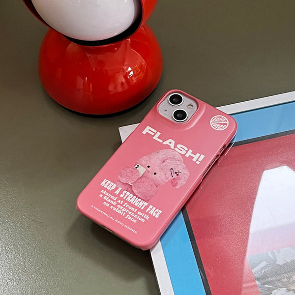 [THENINEMALL] Windy Basic Flash Hard Phone Case (2 types)