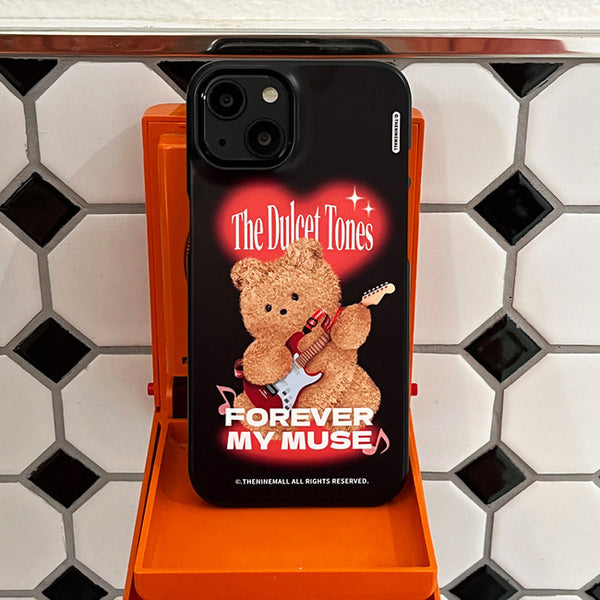 [THENINEMALL] Red Muse Gummy Hard Phone Case (2 types)