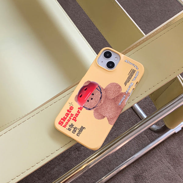 [THENINEMALL] Big Gummy Skateboarder Hard Phone Case (2 types)