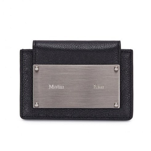 [Matin Kim] ACCORDION WALLET IN BLACK