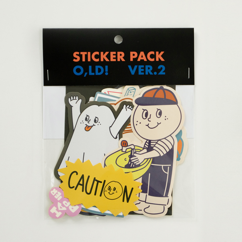 [oh,lolly day!] O,LD! Sticker Pack 02