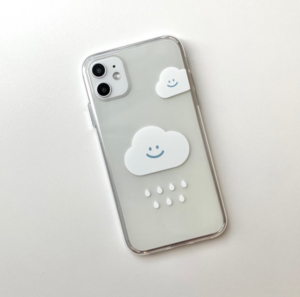 [skyfolio] Rainy Phone Case (Jelly Hard)