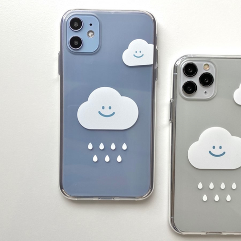 [skyfolio] Rainy Phone Case (Jelly Hard)