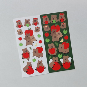 [YOUNG FOREST] Apple Quokka Sticker
