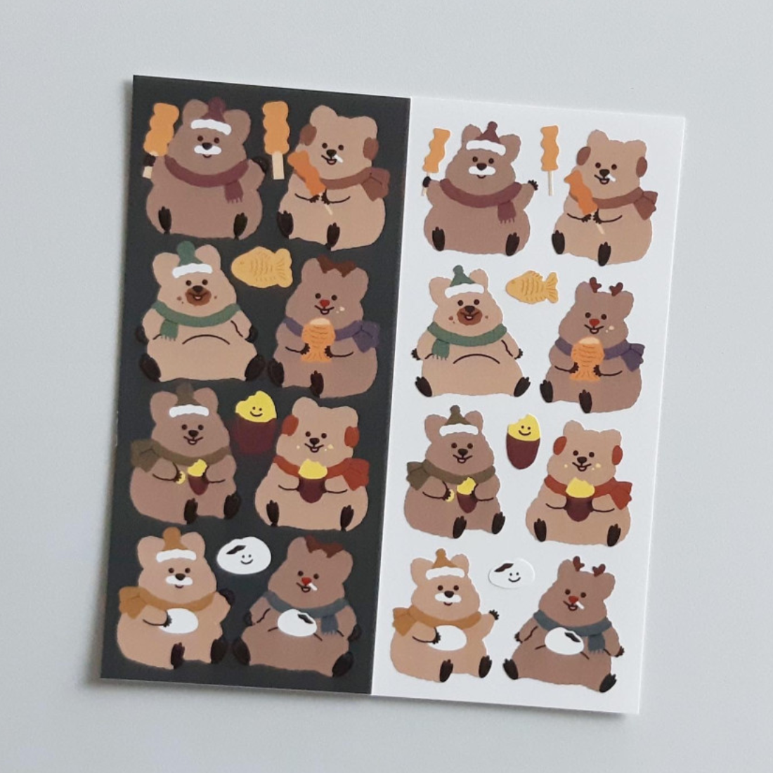 [YOUNG FOREST] Quokka Sticker (Winter Edition)