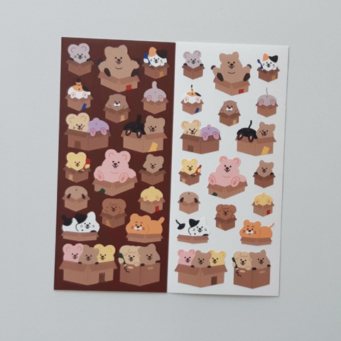 [YOUNG FOREST] Box Quokka Sticker