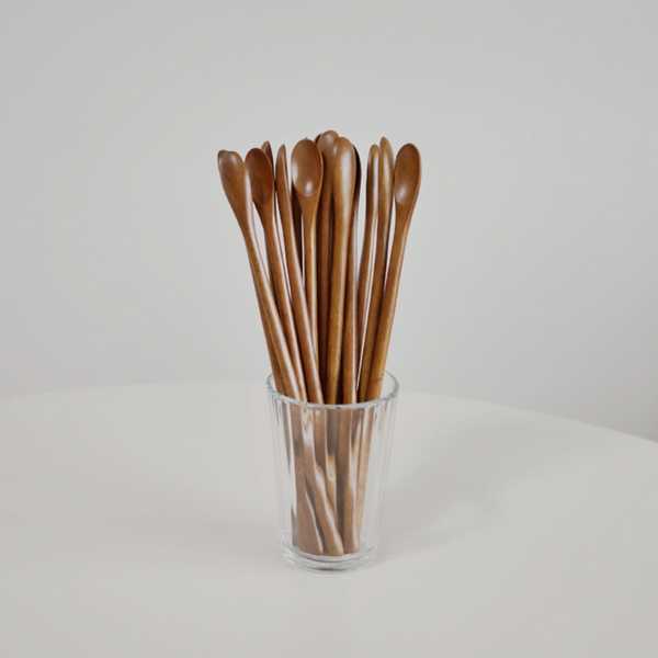 [Bracket Table] Wood Long Teaspoon