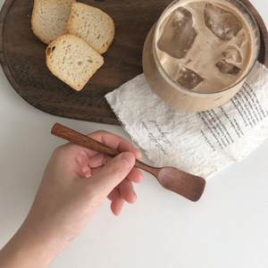 [Bracket Table] Wood Ice-cream Teaspoon