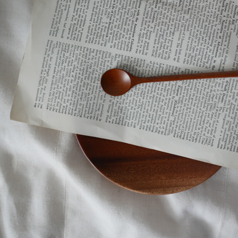 [Bracket Table] Wood Teaspoon