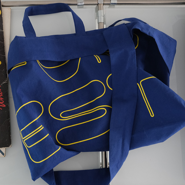 [MINMIN] Forest (2way bag) Bag (Blue)