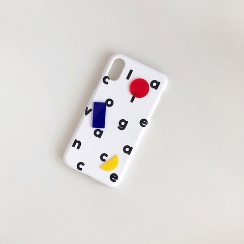 [collagevacance] Logo Alphabet Acryl Case