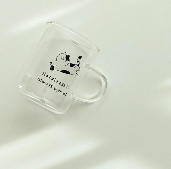 [30DAYSTORE]  CHICHI Glass Cup 300ml