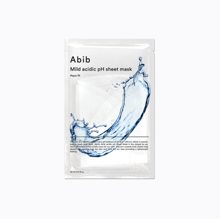 [Abib] Mild Acidic pH Sheet Mask - Aqua Fit (1P)
