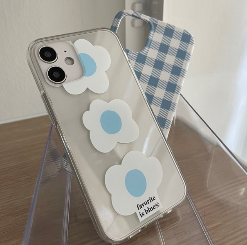 [midmaly] Blue Blossom Phone Case