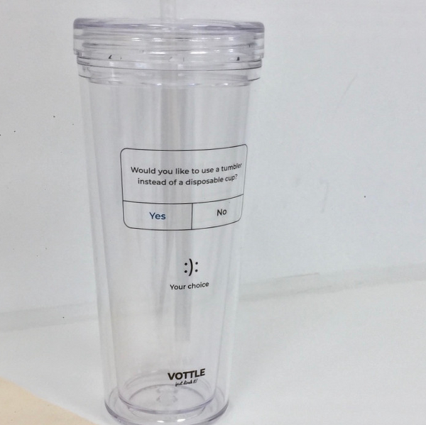 [VOTTLE] Checklist/ Yes or No Tumbler 500ml