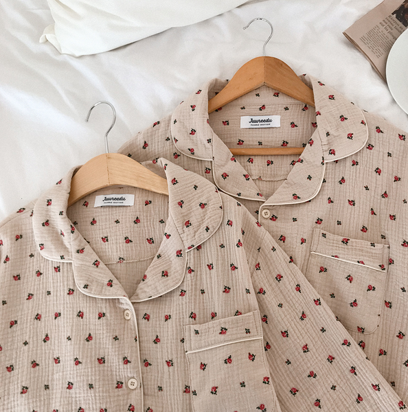 [Juuneedu] Labien Rose Cotton Pyjamas