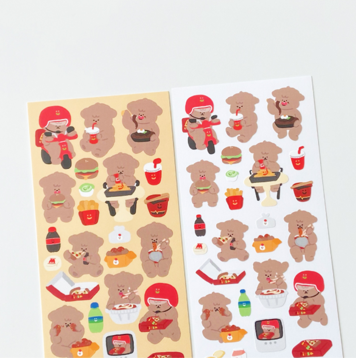 [moominzy] Fast Food Sticker