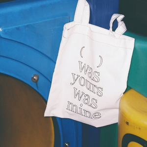 [was yours was mine] Cotton Bag - Black