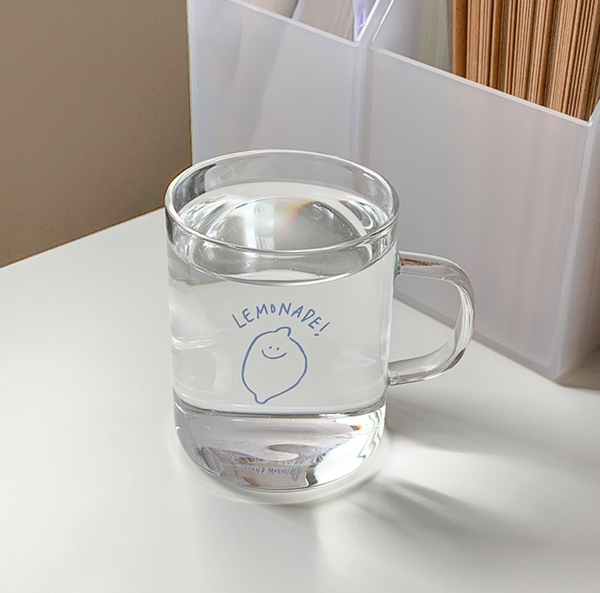 [second morning] Lemoni Glass Cup 300ml