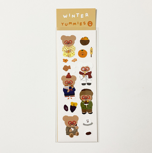 [TETEUM] Winter Yummies Sticker